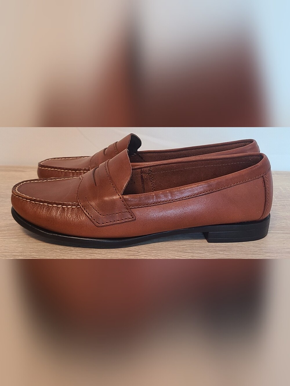 Eastland Brown Leather Classic ll Penny Loafers 3925 Women's Size 9.5 Eur 41